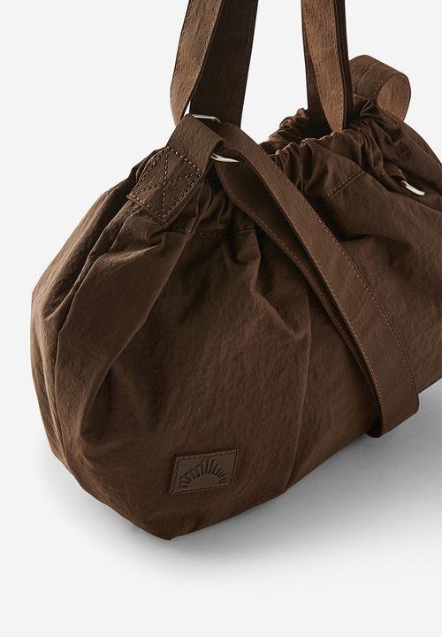 Rubi - Active Scrunch Crossbody Bag - Deep Taupe
