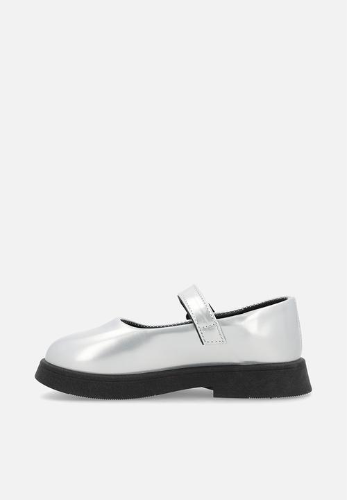 Pop Candy - Plain mary jane - silver