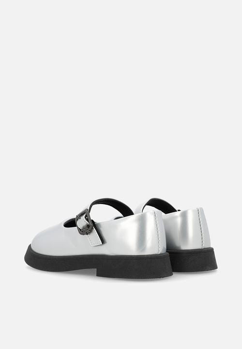 Pop Candy - Plain mary jane - silver
