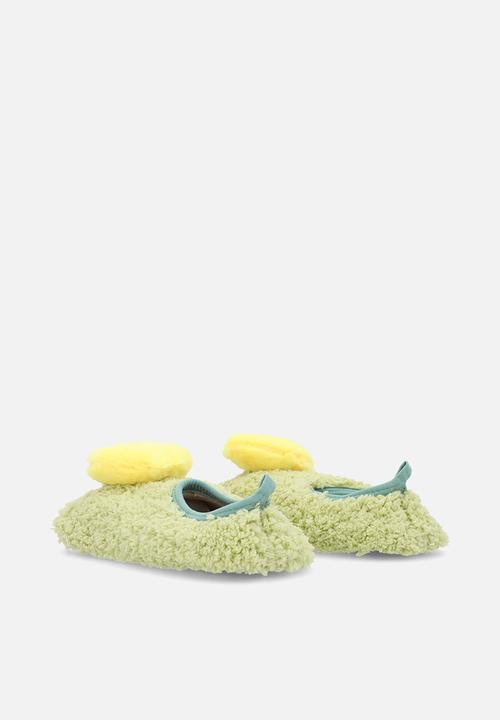 Pop Candy - Novelty slippers - green/yellow