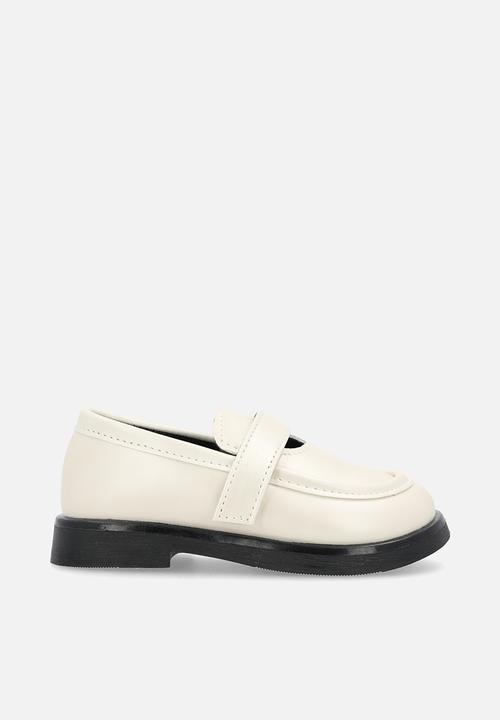 Pop Candy - Single strap loafers - ecru 
