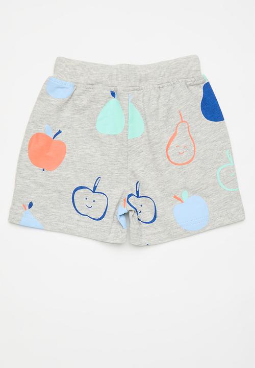 Pop Candy - Printed shorts - grey