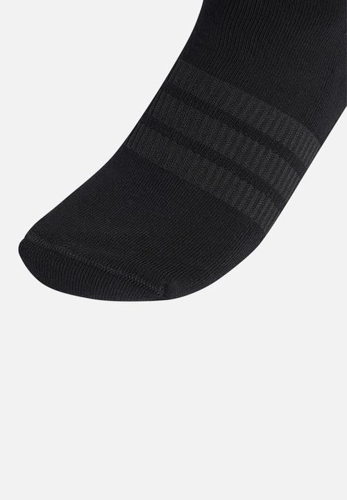 adidas Originals - CUSHIONED SPORTSWEAR CREW SOCKS 3 Pack- Grey Heather/White/Black