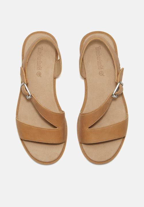 Timberland - Calista bay backstrap sandal - medium beige full grain