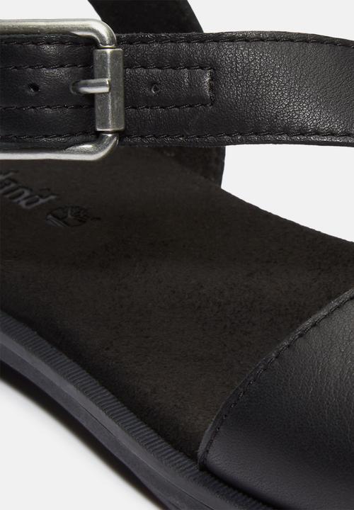 Timberland - Calista bay backstrap sandal - black full grain