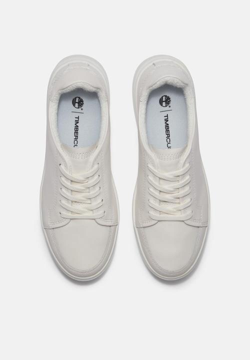 Timberland - Emerson street low lace sneaker - white full grain