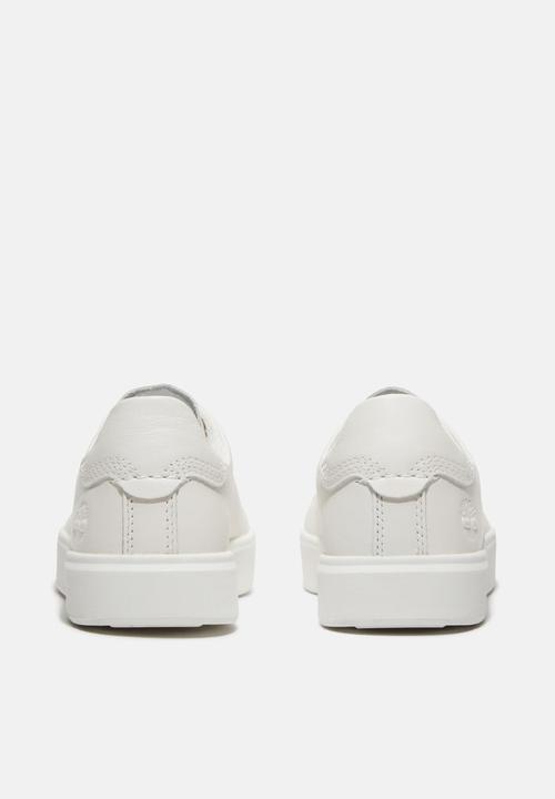 Timberland - Emerson street low lace sneaker - white full grain