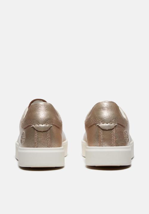 Timberland - Emerson street low lace sneaker - gold metallic
