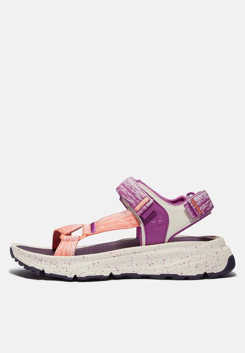 Timberland - Motion dune backstrap sandal - natural webbing w lt pink