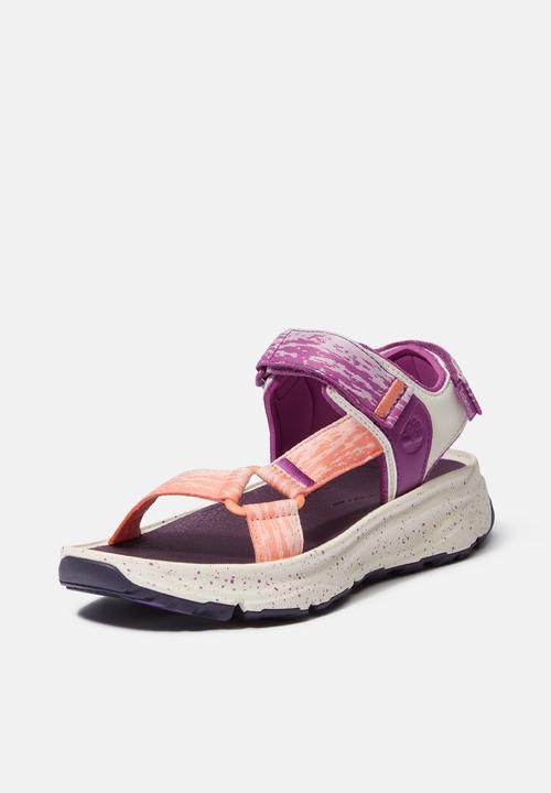 Timberland - Motion dune backstrap sandal - natural webbing w lt pink