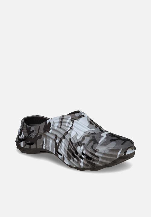 Crocs - Echo Camo Wave - Black/Slate Grey