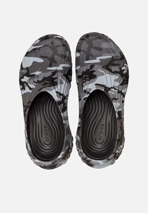 Crocs - Echo Camo Wave - Black/Slate Grey