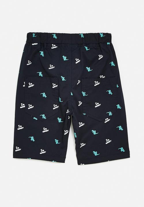 Pop Candy - Printed shorts - navy