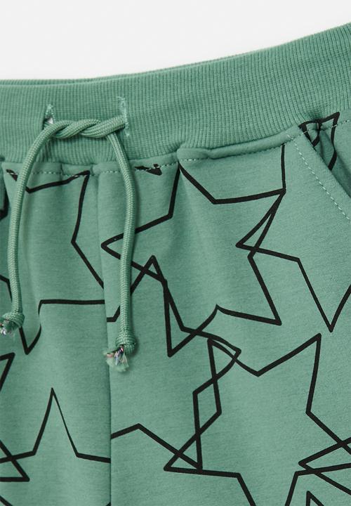 Pop Candy - Printed shorts - dk green