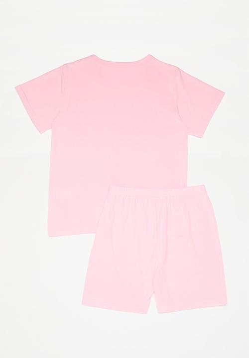 Pop Candy - Tee & shorts pj set - pink/ladybug