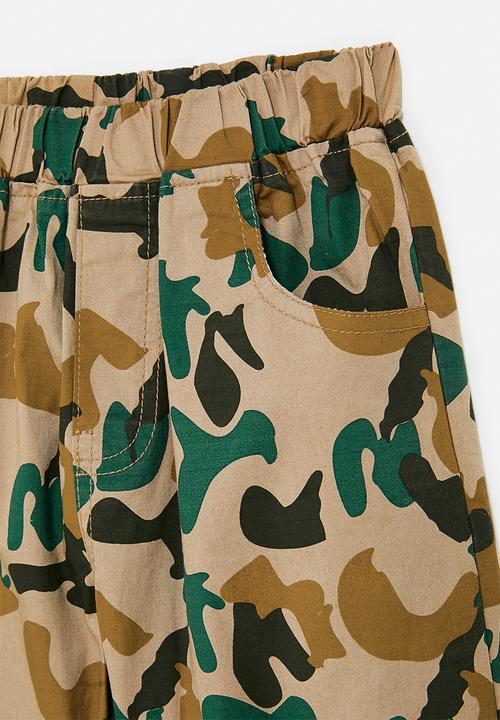 Pop Candy - Camo shorts - multi