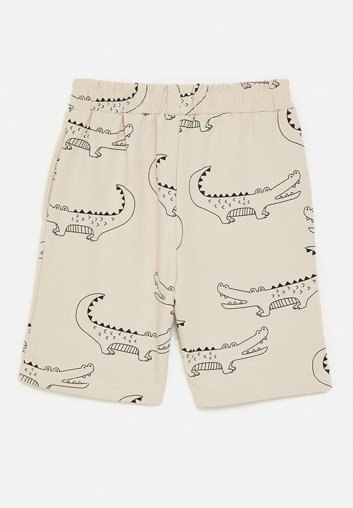 Pop Candy - Printed shorts - ecru