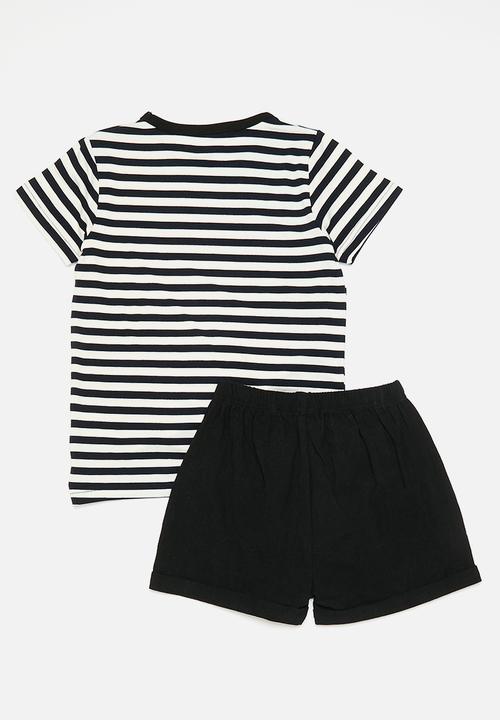 Pop Candy - Tee and shorts set - multi