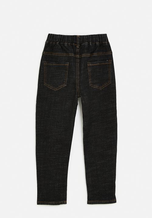 Pop Candy - Smiley pants - black