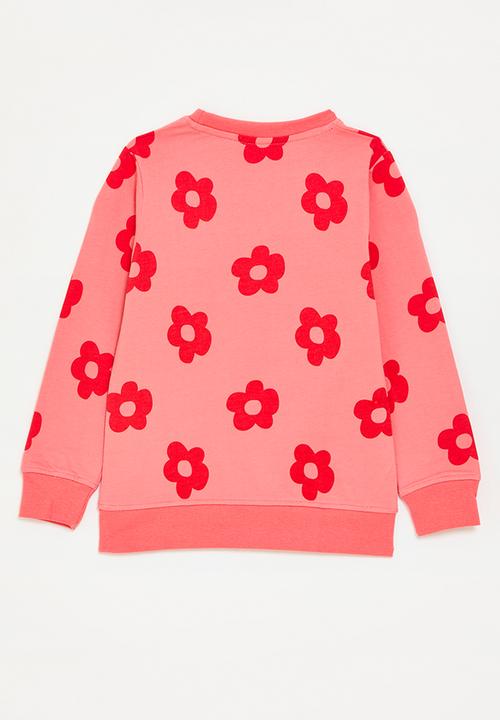 Pop Candy - Printed sweatshirt - pink/flowers