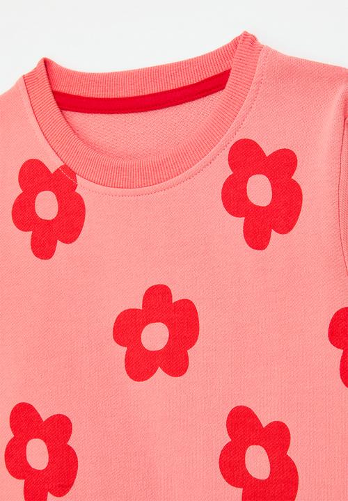 Pop Candy - Printed sweatshirt - pink/flowers