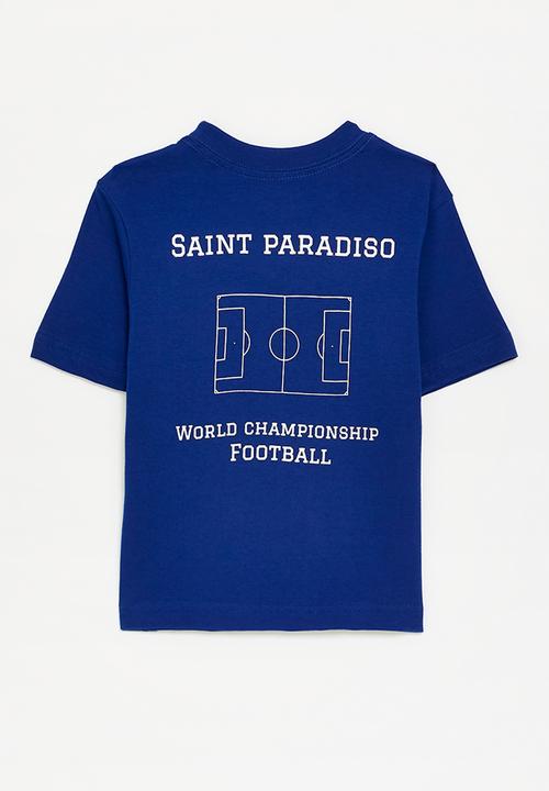 Pop Candy - Graphic tee - royal blue