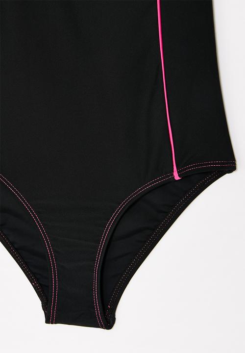 Pop Candy - One piece bikini - black