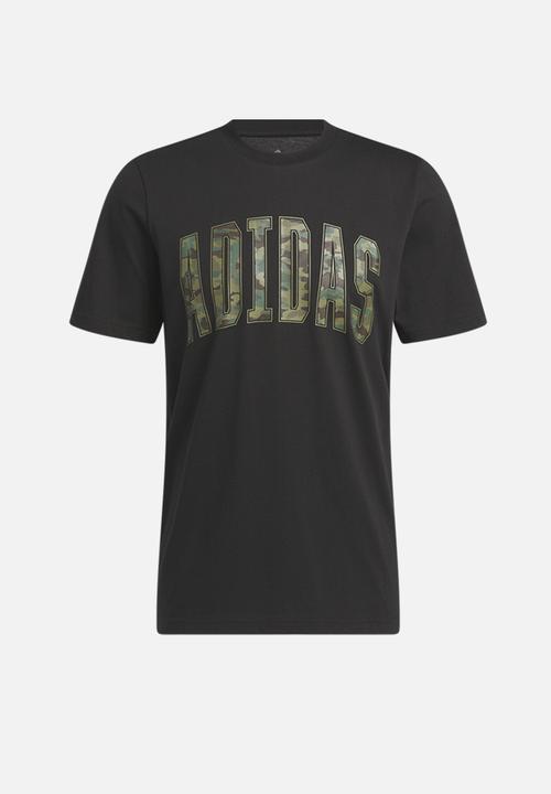 adidas Originals - Sportswear Camo Tee - Black