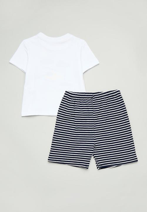 Pop Candy - Pj set - white/stripe