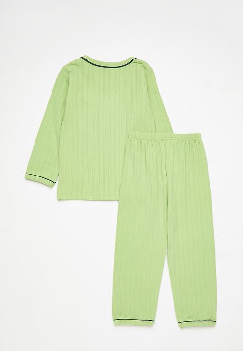 Pop Candy - Plain pj set - apple