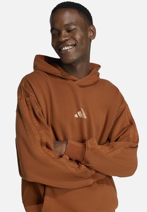 adidas Performance - All season FT Hoodie - Brown