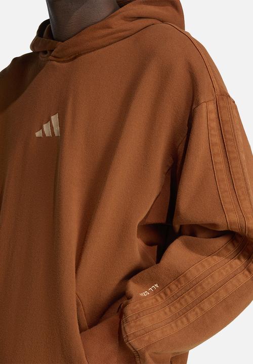 adidas Performance - All season FT Hoodie - Brown