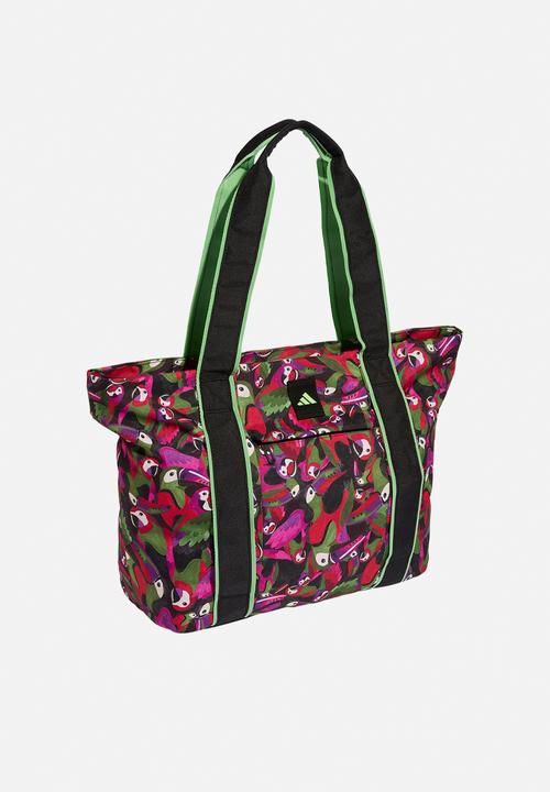 adidas Performance - W farm tote - black/glory purple/active maroon