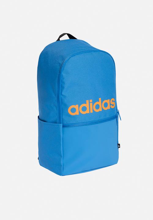 adidas Performance - Classic backpack day - ray blue/pure tangerine