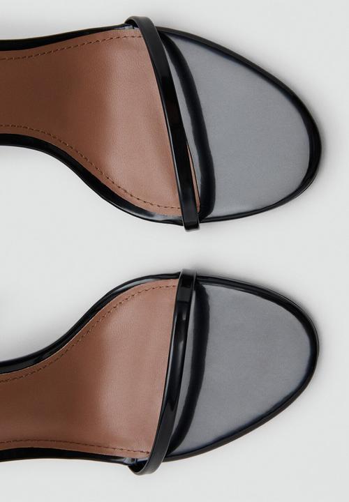 MANGO - Fina heel - black