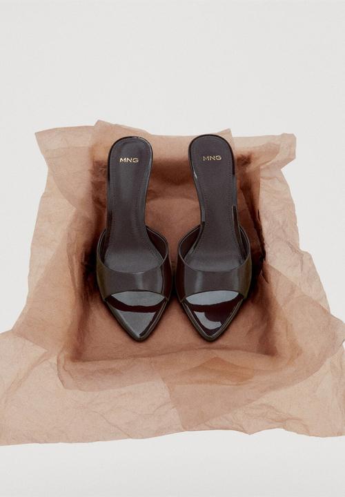 MANGO - Pepygr heel - dark red