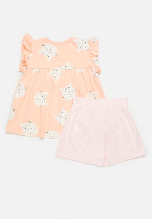 Pop Candy - Top & short set - multi
