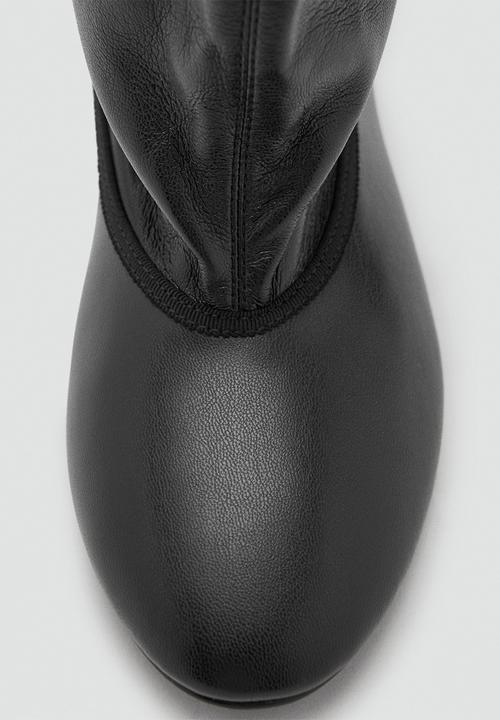 MANGO - Wide boot - black