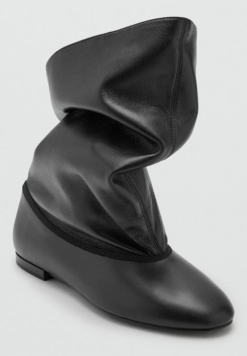 MANGO - Wide boot - black
