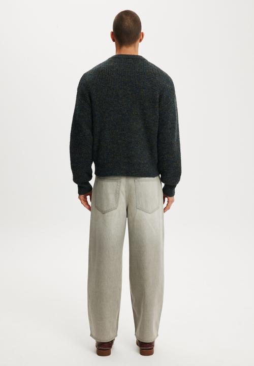 Cotton On - Baggy Balloon Jean - Pleat Ash Grey