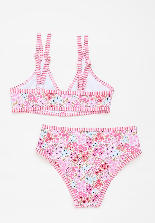 Pop Candy - Floral bikini set - pink/multi