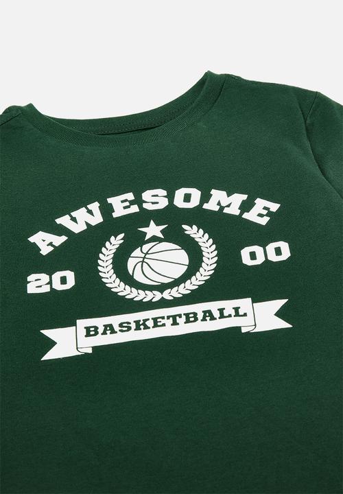Pop Candy - Tee & shorts set - green