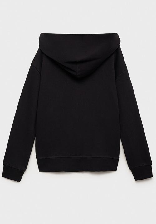 MANGO - Sweatshirt francia - black