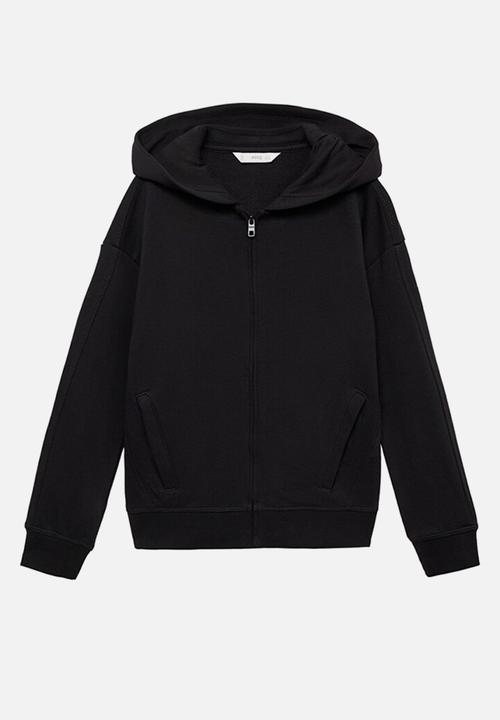 MANGO - Sweatshirt francia - black