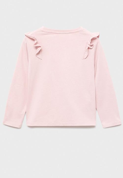 MANGO - T-shirt italy - pink