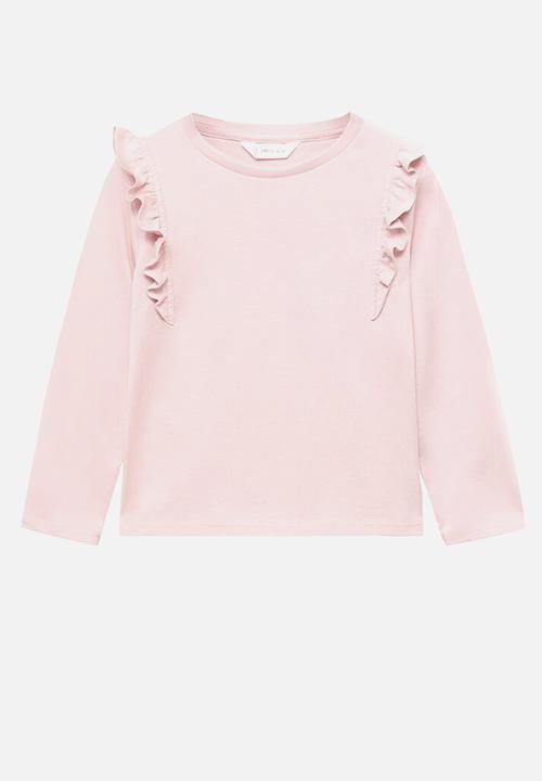 MANGO - T-shirt italy - pink