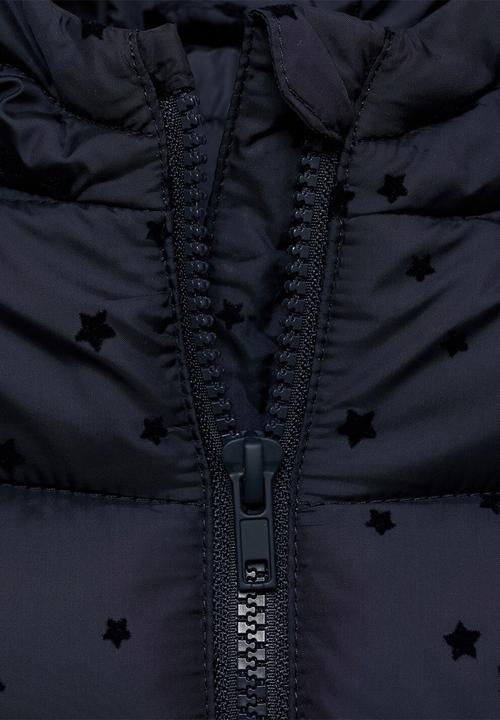 MANGO - Puffer coat carry - navy