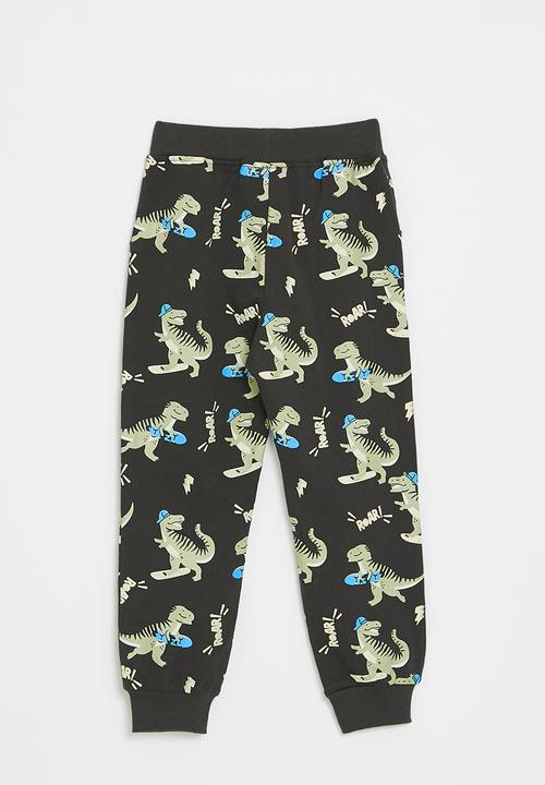 Pop Candy - Printed jogger - black/skater dino