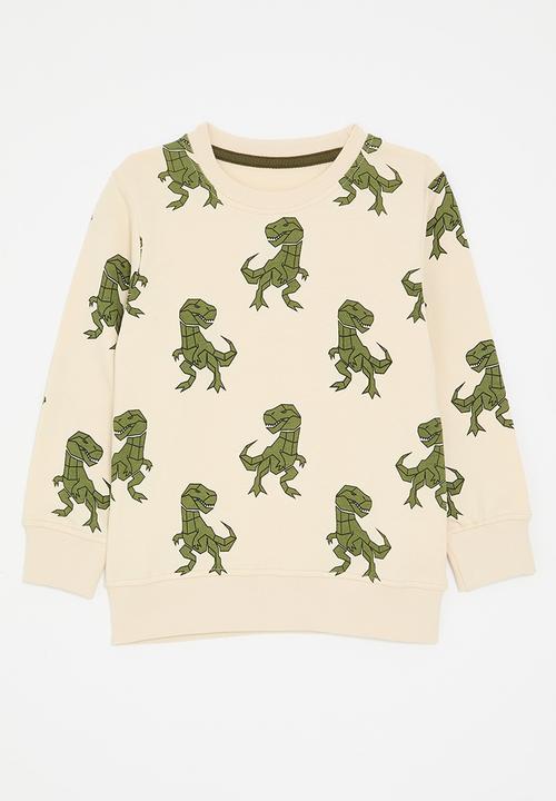 Pop Candy - Printed sweatshirt - off white/dino