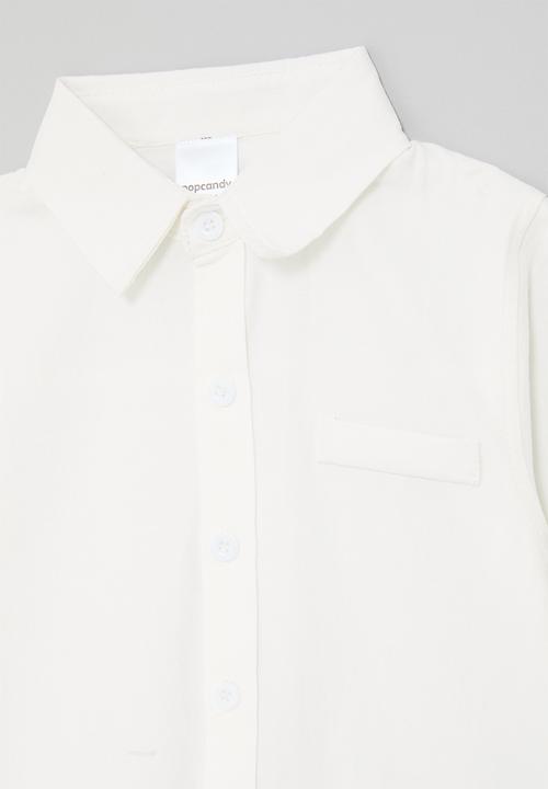Pop Candy - Plain shirt - white